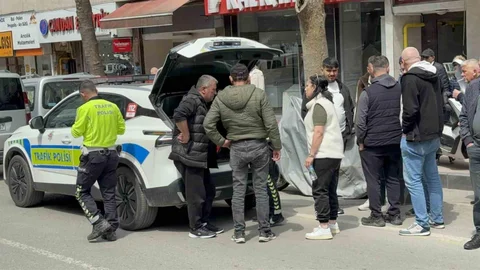 Samsun'da Yaya Geçidinde Kaza