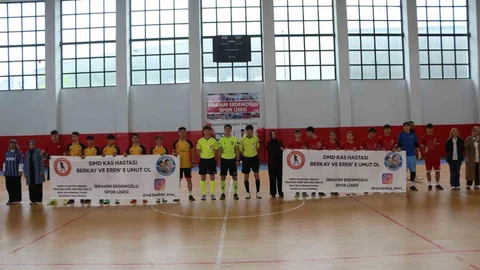 DMD Hastası Kardeşler İçin Futsal Turnuvası