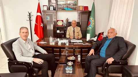 Siirt'te İki Başkan Buluştu