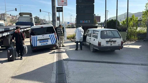 Çalınan Araç Akaryakıt İstasyonunda Bulundu