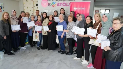 Kadınlar Güçleniyor: Tekirdağ'da Eğitim Programı Tamamlandı
