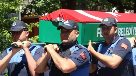 Fethiye'de Zabıta Personeline Veda Töreni