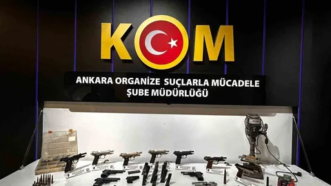 Ankara'da Silah Kaçakçılığı Operasyonu