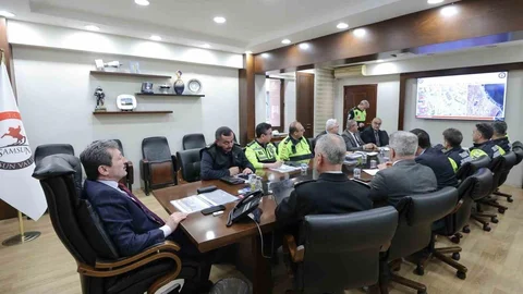 Samsun'da Trafik Güvenliği Önlemleri