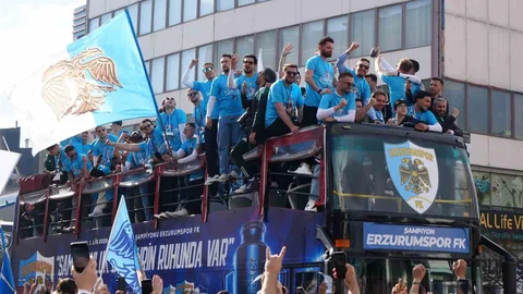 Erzurumspor FK Şampiyonluk Kutlaması