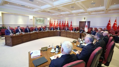 Milli Savunma Bakanlığı'nda Toplantı Yapıldı