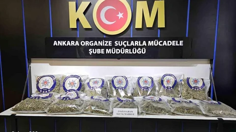 Ankara'da Uyuşturucu Operasyonu
