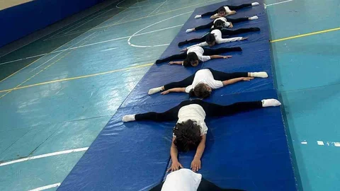 Geleceğin Sporcuları Aydın'da Antrenman Yapıyor