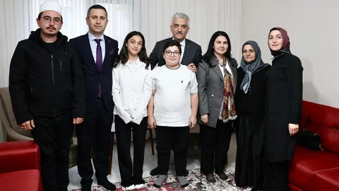 Düzce'de Şehit Ailesine Ziyaret