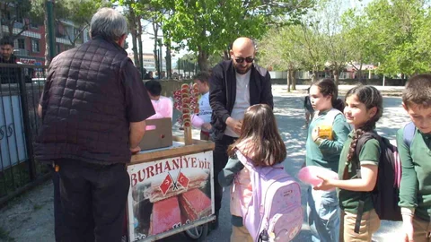 Balıkesir'de Pamuk Şekeri Hayrı