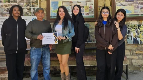 Kuşadası'nda Lise Öğrencilerine Doğa Eğitimi Verildi