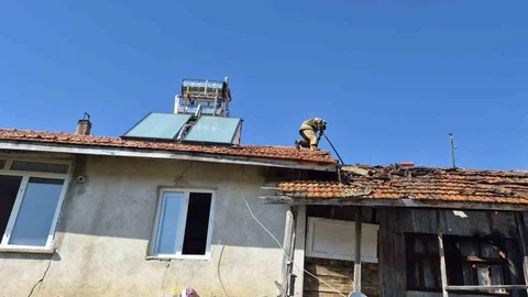 Burdur'da Yangın Çıktı