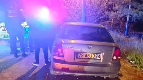 Karabük'te Dur İhtarına Uymayan Sürücü Yakalandı
