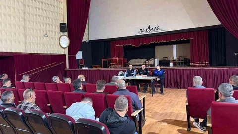 Bursa'da Sürücülere Trafik Eğitimi Verildi