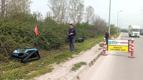 Kocaeli'de Çalı Canavarı İle Temizlik
