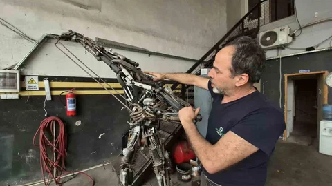 Düzce'de Metal Figür Yapıldı