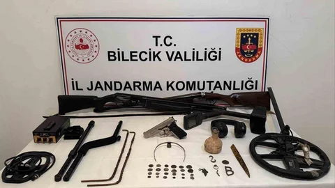 Bilecik'te Tarihi Eser Kaçakçılığı Operasyonu