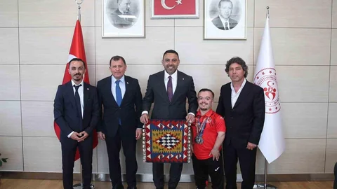 Kayseri'de Paralimpik Halter Salonu Açılacak
