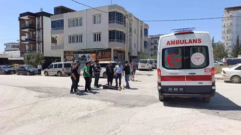 Adıyaman'da Motosiklet Kazası