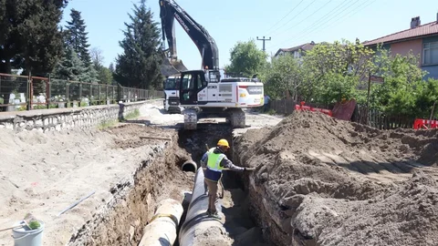 Düzce'de İçme Suyu Şebekesi Yenileniyor