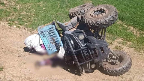 Hisarcık'ta ATV Kazası