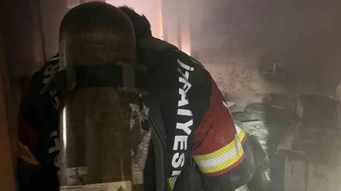 Edremit'te Yangın Paniği Yaşandı