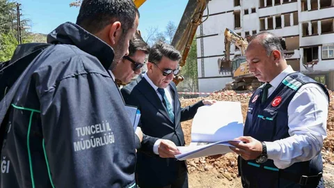 Tunceli’de Kentsel Dönüşüm Projesi Başladı