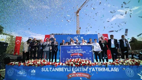Sultanbeyli'de Üç Yeni Okul Temeli Atıldı