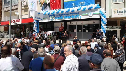 Merkezefendi'de Yeni Halk Market Açıldı