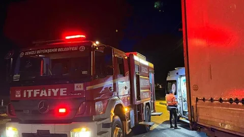 Denizli'de Trafik Kazası