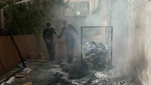 Adana'da Yangın Kontrol Altına Alındı