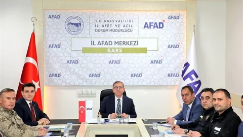 Kars'ta Afet Hazırlıkları Gözden Geçirildi