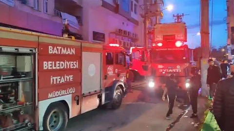 Batman'da Yangın Faciası