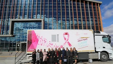 Erzurum'da Kanserle Mücadele İçin Mobil Sağlık Hizmeti
