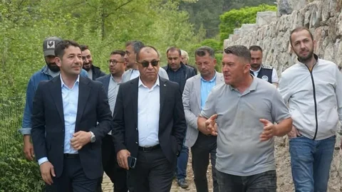 Feke'de Sokak Sağlıklaştırma Projesi İncelendi