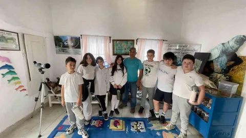 Geleceğin Doğa Gönüllüleri EKODOSD'u Ziyaret Etti
