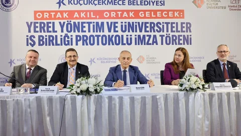 Küçükçekmece'de Üniversitelerle İş Birliği Protokolü