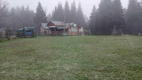 Sakarya'da Mayıs'ta Kar Yağışı Yaşandı