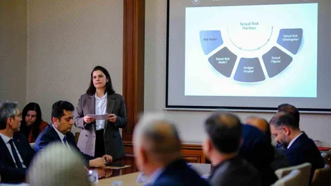 Bayburt'ta Sosyal Risk Toplantısı Yapıldı