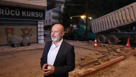 Kayseri'de Asfalt Yenileme Çalışmaları