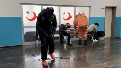 Van'da KBRN Tatbikatı Düzenlendi