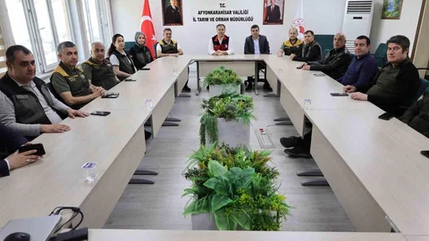 Afyonkarahisar'da Tarım Koordinasyon Toplantısı