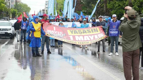 Balıkesir'de 1 Mayıs Kutlamaları