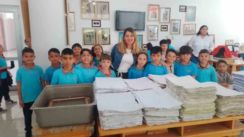 Minik Öğrenciler Geri Dönüşüm Öğreniyor
