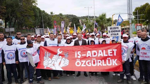 Ayvalık’ta 1 Mayıs Kutlamaları