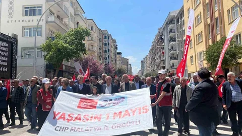 Malatya'da 1 Mayıs Coşkusu
