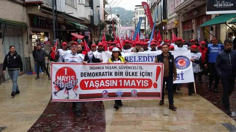 Ordu'da 1 Mayıs Kutlamaları