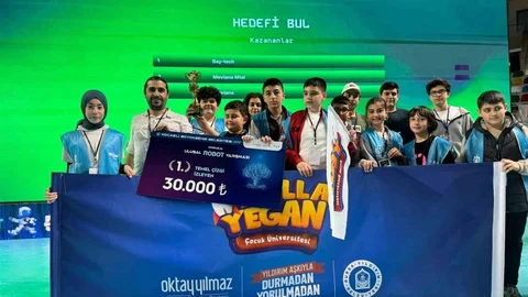 Yıldırım'da Minik Bilim İnsanları Başarı Elde Etti