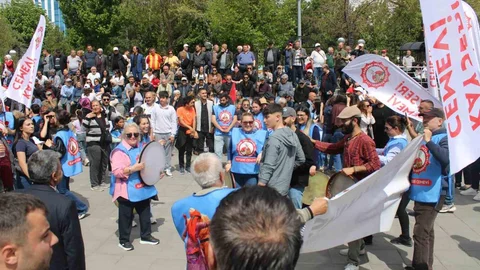 Kayseri'de 1 Mayıs Kutlamaları