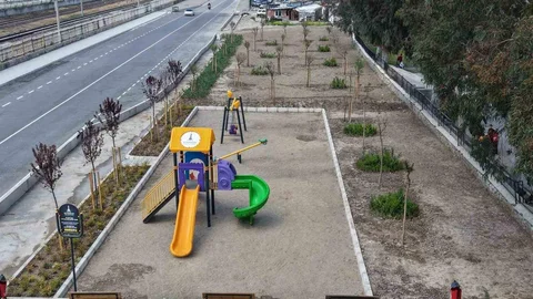 Şemikler'de Yeni Park Alanı Oluşturuldu